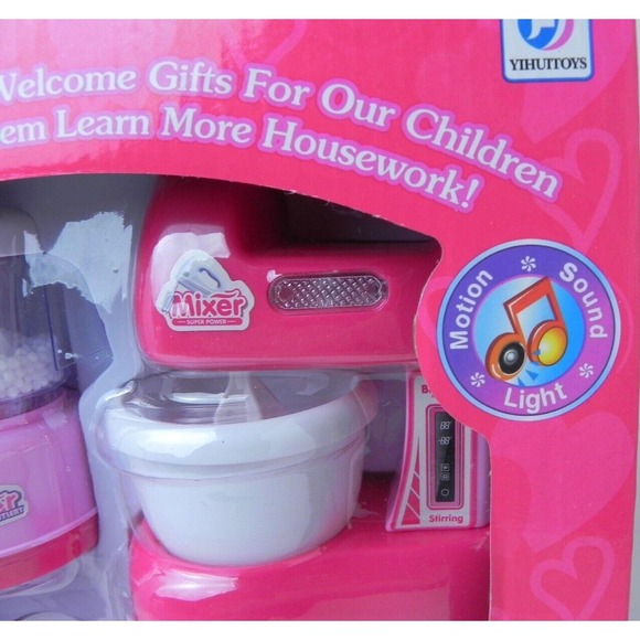 Hello Candy House Hold Set Pretend Play‎ Lights Motion Sound Kitchen Appliances - Picture 3 of 10